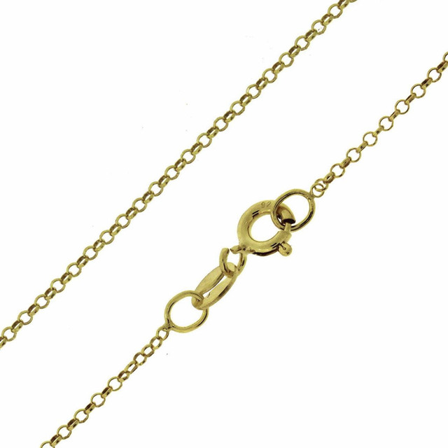 Necklace silver 1.2mm Gianniotiki 10410262.042 gold plated